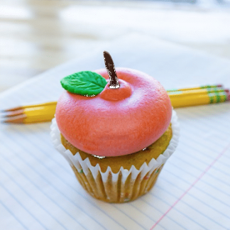 teacher appreciation cupcakes