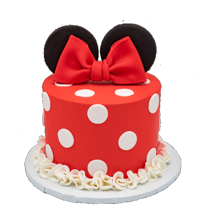 Edible Minnie Mouse Cake Topper Red. Fondant Minnie Mouse Cake Decorations  | eBay